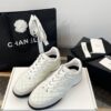 sy_no_C3497933729996B2D179E2FB460987C6_2 Chanel White Quilted Leather Low-Top Sneaker with Suede Detailing and CC Logo