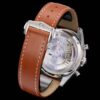 sy_no_C3F8421B9E6238574485CA6BF67FE075_7 Omega Super Series Automatic Mechanical Movement 100m Waterproof Men's Watch Swiss Watch 41.5mm Blue Dial Stainless Steel Case Leather Strap