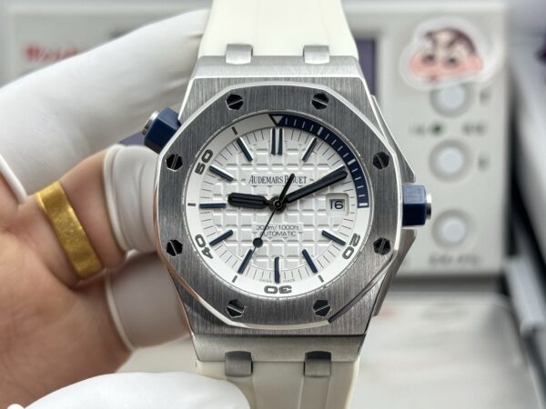 AUDEMARS PIGUET Audemars Piguet Royal Oak Offshore Series Automatic Mechanical Movement Unisex Swiss Watch Silver Dial