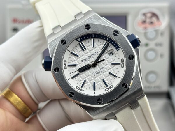 AUDEMARS PIGUET Audemars Piguet Royal Oak Offshore Series Automatic Mechanical Movement Unisex Swiss Watch Silver Dial
