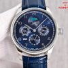 IWC Portugal series automatic mechanical movement waterproof moon phase crocodile leather strap