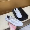 sy_no_C5B5DA905A6FC77396342367800B25DD_0 Prada Off-White Gathered Nylon Retro Trainer