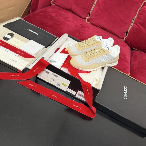 sy_no_C662BD490732C02F5C67200B230E3B04_1 Chanel Suede & Nylon Retro Trainer Beige-Suede-Nylon