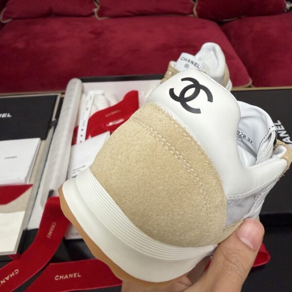 sy_no_C662BD490732C02F5C67200B230E3B04_7 Chanel Suede & Nylon Retro Trainer Beige-Suede-Nylon