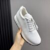 sy_no_C68421DE34EF2D6D7E452695448860D9_0 Prada White Knit Mesh Pull-Loop Chunky Casual Sneaker