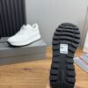 sy_no_C68421DE34EF2D6D7E452695448860D9_10 Prada White Knit Mesh Pull-Loop Chunky Casual Sneaker