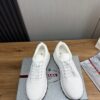 sy_no_C68421DE34EF2D6D7E452695448860D9_3 Prada White Knit Mesh Pull-Loop Chunky Casual Sneaker