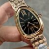 sy_no_C6F44B70917F85024B45FB32C9C0444E_1 BVLGARI SERPENTI series watch quartz movement 18k rose gold strap 33mm black dial