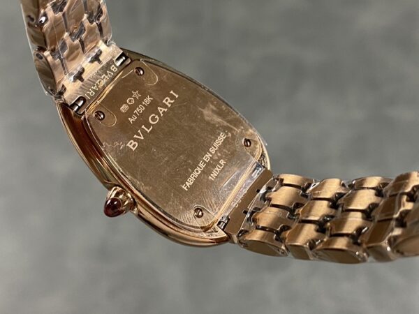 sy_no_C6F44B70917F85024B45FB32C9C0444E_6 BVLGARI SERPENTI series watch quartz movement 18k rose gold strap 33mm black dial