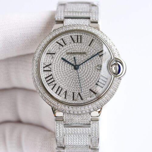 Cartier/Cartier Blue Balloon Series Starry Sky with Diamonds 28 Quartz Women's Watch