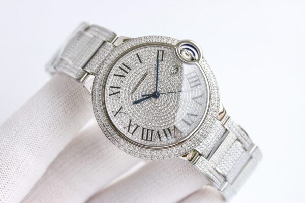 sy_no_C70FBA244BD7F0D8333F954C9F46BE8F_1 Cartier/Cartier Blue Balloon Series Starry Sky with Diamonds 28 Quartz Women's Watch