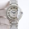sy_no_C70FBA244BD7F0D8333F954C9F46BE8F_4 Cartier/Cartier Blue Balloon Series Starry Sky with Diamonds 28 Quartz Women's Watch