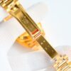 ROLEX Rolex with diamond studded K-gold calendar type automatic mechanical movement, 100 meters waterproof date display, unisex and unisex Swiss watch 40mm gold dial