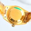 ROLEX Rolex with diamond studded K-gold calendar type automatic mechanical movement, 100 meters waterproof date display, unisex and unisex Swiss watch 40mm gold dial