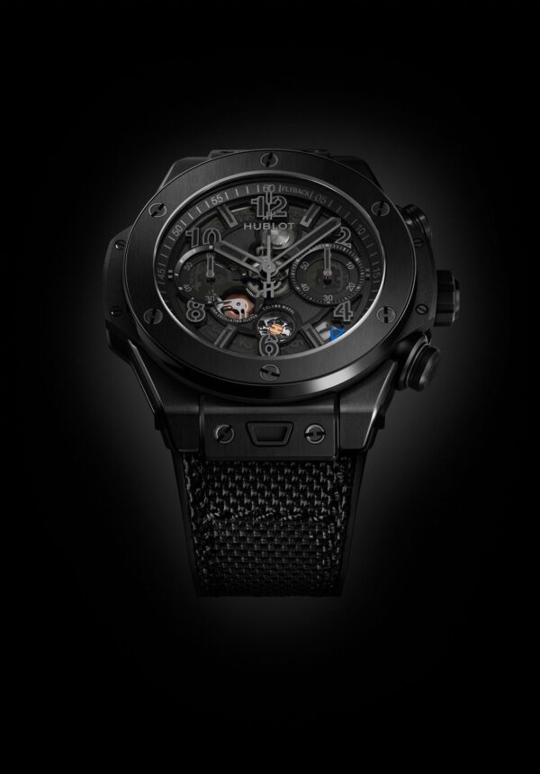 HUBLOT BIG BANG RELOADED series automatic mechanical movement date display tourbillon men's watch Swiss watch 44mm hollow dial