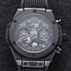 HUBLOT BIG BANG RELOADED series automatic mechanical movement date display tourbillon men's watch Swiss watch 44mm hollow dial