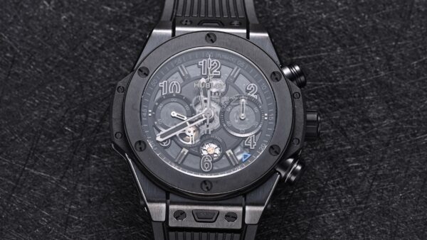 HUBLOT BIG BANG RELOADED series automatic mechanical movement date display tourbillon men's watch Swiss watch 44mm hollow dial