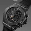 HUBLOT BIG BANG RELOADED series automatic mechanical movement date display tourbillon men's watch Swiss watch 44mm hollow dial