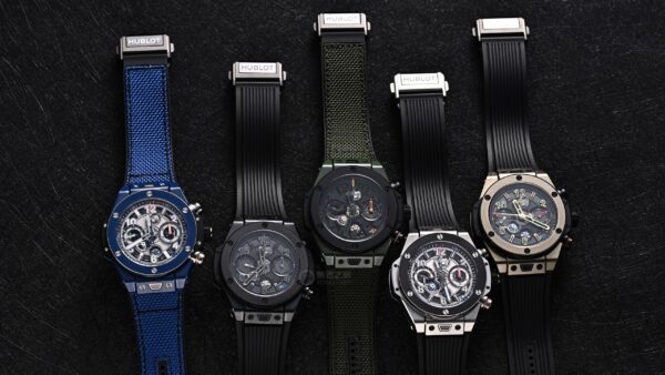 HUBLOT BIG BANG RELOADED series automatic mechanical movement date display tourbillon men's watch Swiss watch 44mm hollow dial