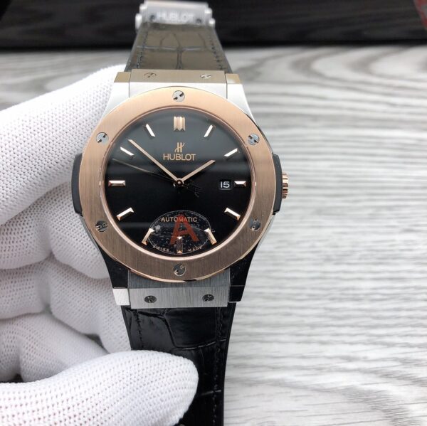 HUBLOT Classic Fusion Class FUSION Automatic Mechanical Movement 50m Waterproof Men's Watch Swiss Watch 42mm Black Dial