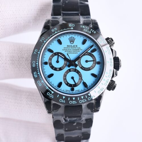 ROLEX Rolex Smooth Circle Cosmometer Daytona Series Ice Blue Di Automatic Mechanical Movement Oyster Steel Strap