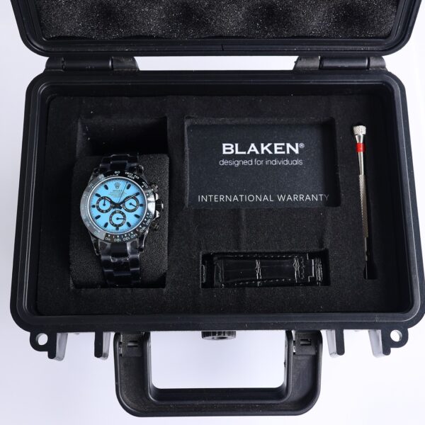 sy_no_C9B0A2458DDC359C53F2EE1B1EADF422_8 ROLEX Rolex Smooth Circle Cosmometer Daytona Series Ice Blue Di Automatic Mechanical Movement Oyster Steel Strap