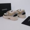 Chanel Wave-Panel Mesh Trainer White-Mesh-Champagne-Gold