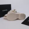 Chanel Wave-Panel Mesh Trainer White-Mesh-Champagne-Gold