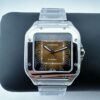 Cartier Santos de Cartier automatic mechanical movement 100 meter waterproof unisex