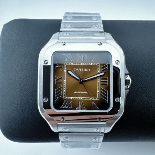 sy_no_CB0FC6BE97DF7A2A3518F760C77FFB4D_0 Cartier Santos de Cartier automatic mechanical movement 100 meter waterproof unisex