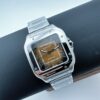 Cartier Santos de Cartier automatic mechanical movement 100 meter waterproof unisex