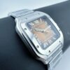 Cartier Santos de Cartier automatic mechanical movement 100 meter waterproof unisex