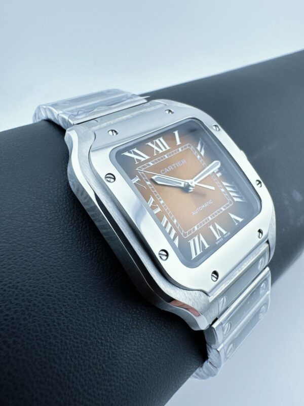 Cartier Santos de Cartier automatic mechanical movement 100 meter waterproof unisex