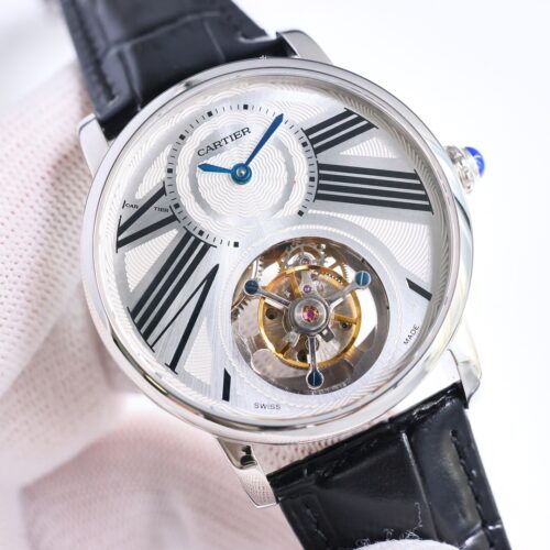 sy_no_CB3EA0259B69B470B6777949626F251B_0 CARTIER KF1 Rotonde de Cartier Tourbillon Cadran Love
