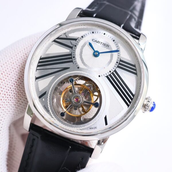 CARTIER  KF1 Rotonde de Cartier Tourbillon Cadran Love