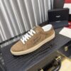 sy_no_CCB3115A51203DAF80E827491C0F55FB_0 Saint Laurent Brown Suede Low-Top Sneaker