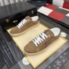 sy_no_CCB3115A51203DAF80E827491C0F55FB_1 Saint Laurent Brown Suede Low-Top Sneaker
