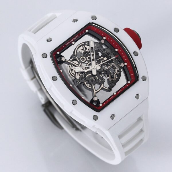 sy_no_CCB83639A0AB1DD0D67F1D0ACCD5AD81_1 Ceramic 055 Richard Men's Automatic Mechanical Watch Hollow Men's Watch Ultra Thin Luminous Tape Waterproof