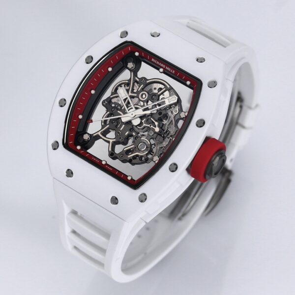 sy_no_CCB83639A0AB1DD0D67F1D0ACCD5AD81_2 Ceramic 055 Richard Men's Automatic Mechanical Watch Hollow Men's Watch Ultra Thin Luminous Tape Waterproof