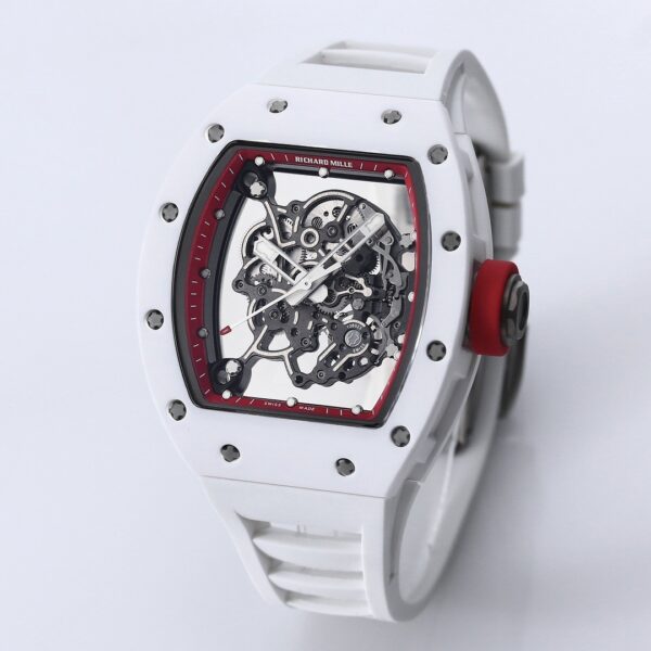 sy_no_CCB83639A0AB1DD0D67F1D0ACCD5AD81_4 Ceramic 055 Richard Men's Automatic Mechanical Watch Hollow Men's Watch Ultra Thin Luminous Tape Waterproof