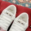 sy_no_CCC25340C232CDBDDCC485BCFE930C92_8 Gucci Screener Sneaker in White Leather with Pink & Green Details