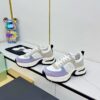 sy_no_CD43FE7E30FB18B3893F26055BAD64AC_3 Chanel Lavender, White and Grey Chunky Sneaker with CC Logo