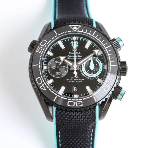sy_no_CD490A4CF600EBF7E5EDE4DCD98247D7_2 Omega automatic mechanical movement men's watch Swiss watch 45.5mm black dial