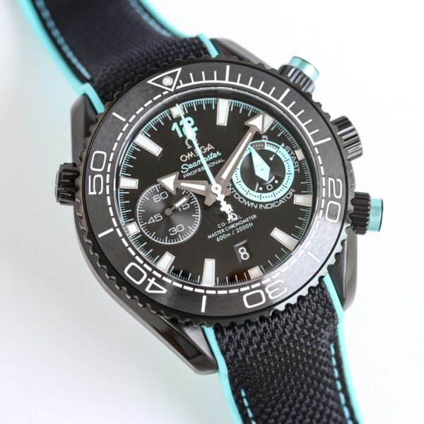 sy_no_CD490A4CF600EBF7E5EDE4DCD98247D7_3 Omega automatic mechanical movement men's watch Swiss watch 45.5mm black dial