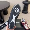 sy_no_CE4EAE4E3A6DFD8E8BDE72E1B996287E_7 Chanel Burgundy and Beige Low-Top Sneaker with Black Suede and CC Logo