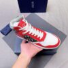 Dior Red-White Spliced B27 High-Top Sneaker