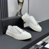 sy_no_CE5D2E55822990B676095A7E5E3D561A_3 Chanel White Leather Platform Low-Top Sneaker with Gold CC Charm