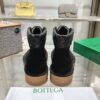 sy_no_CF2365C7D325D2EBCC2D580774029DC3_7 Bottega Veneta Black Suede Intrecciato High-Top Workwear Boots