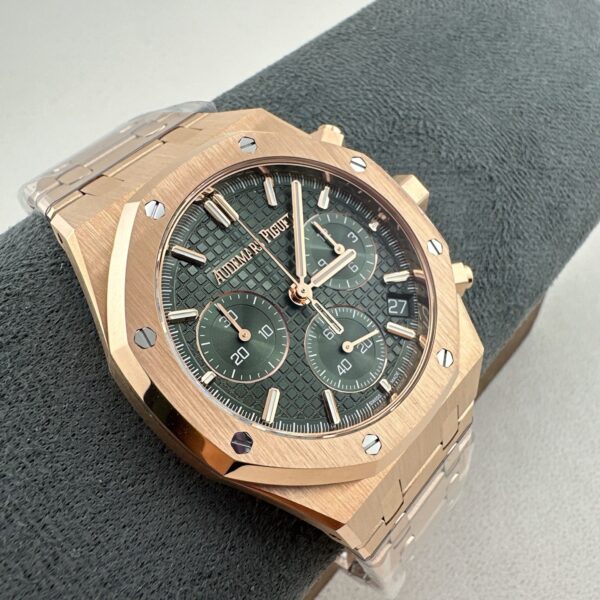 AUDEMARS PIGUET Audemars Piguet Royal Oak ROYAL OAK series automatic mechanical movement timing fly back men's watch Swiss watch 41mm green dial