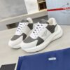 sy_no_D1F6D8B9B16A922686241214F2473B24_3 Prada Grey White Triangle Logo Platform Sneaker